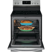 Frigidaire Gallery 30-inch Freestanding Electric Range with Even Baking Technology GCRE3038AF