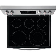 Frigidaire Gallery 30-inch Freestanding Electric Range with Even Baking Technology GCRE3038AF