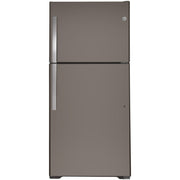 GE 33-inch, 21.9 cu.ft. Freestanding Top Freezer Refrigerator with Upfront Fresh Food Temperature Controls GTS22KMNRES