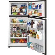 Frigidaire 30-inch, 20 cu.ft. Freestanding Top Freezer Refrigerator with LED Lighting FFHT2045VS