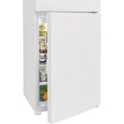 Frigidaire 30-inch, 20 cu.ft. Freestanding Top Freezer Refrigerator with LED Lighting FFHT2045VW