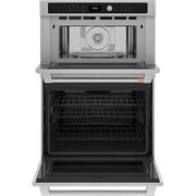 Café 30-inch Built-in Combination Double Wall Oven with Advantium® Technology CTC912P2NS1