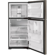 GE 30-inch, 19.1 cu.ft. Freestanding Top Freezer Refrigerator with LED Lighting GTS19KMNRES