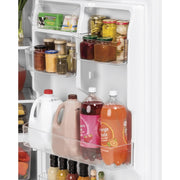 GE 30-inch, 19.1 cu.ft. Freestanding Top Freezer Refrigerator with LED Lighting GTS19KMNRES