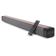 Deco Gear 60W 2.0 Channel Soundbar with Built-in Dual Subwoofers and Four 2.5" Drivers