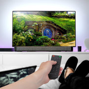 Deco Gear 60W 2.0 Channel Soundbar with Built-in Dual Subwoofers and Four 2.5" Drivers