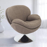 Mac Motion Chairs Scoop Leisure Swivel Fabric Accent Chair SCOOP-70-CH