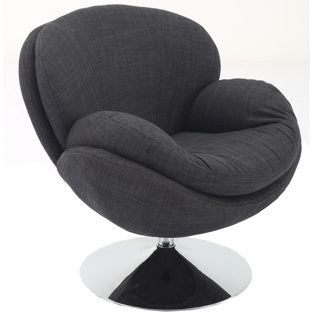 Mac Motion Chairs Scoop Leisure Swivel Fabric Accent Chair SCOOP-200-CH