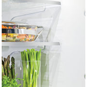 GE Profile 36-inch, 23.1 cu. ft. Counter-Depth French 3-Door Refrigerator with Interior Ice Maker PWE23KYNFS