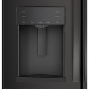 GE 36-inch, 22.1 cu.ft. Counter-Depth French 3-Door Refrigerator with external water and ice dispensing system GYE22GENDS