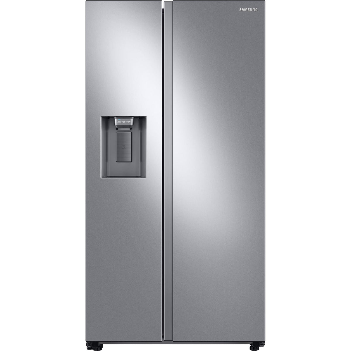 Samsung 36-inch, 22 cu.ft. Counter-Depth Side-by-Side Refrigerator with External Water and Ice Dispensing System RS22T5201SR/AA