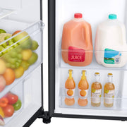 Samsung 36-inch, 22 cu.ft. Counter-Depth Side-by-Side Refrigerator with External Water and Ice Dispensing System RS22T5201SR/AA