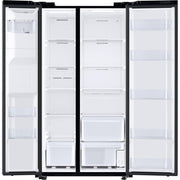 Samsung 36-inch, 27.4 cu.ft. Freestanding Side-by-Side Refrigerator with External Water and Ice Dispensing System RS27T5200SG/AA