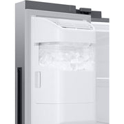 Samsung 36-inch, 27.4 cu.ft. Freestanding Side-by-Side Refrigerator with External Water and Ice Dispensing System RS27T5200SR/AA