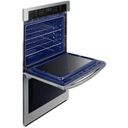 Samsung 30-inch, 10.2 cu.ft. Built-in Double Wall Oven with Wi-Fi Connectivity NV51T5511DS/AA