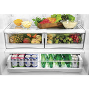 GE Profile 36-inch, 27.7 cu. ft. French 3-Door Refrigerator PFD28KYNFS