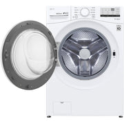 LG 4.5 cu.ft. Front Loading Washer with 6Motion™ Technology WM3400CW
