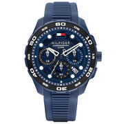 Tommy Hilfiger TH-Regatta Men's 44mm Strap Watch - Black