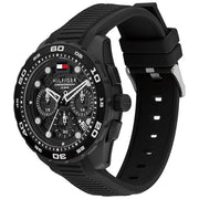 Tommy Hilfiger TH-Regatta Men's 44mm Strap Watch - Black