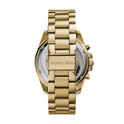 Michael Kors Women's Chronograph Bradshaw Gold-Tone Stainless Steel Bracelet Watch
