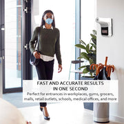 Deco Essentials Wall Mounted Non-Contact Infrared Thermometer Open Box