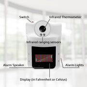 Deco Essentials Wall Mounted Non-Contact Infrared Thermometer Open Box