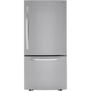 LG 33-inch, 26 cu. ft. Bottom Freezer Refrigerator with Door Cooling+ LRDCS2603S