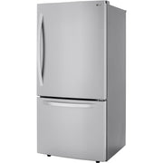 LG 33-inch, 26 cu. ft. Bottom Freezer Refrigerator with Door Cooling+ LRDCS2603S