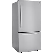 LG 33-inch, 26 cu. ft. Bottom Freezer Refrigerator with Door Cooling+ LRDCS2603S