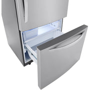 LG 33-inch, 26 cu. ft. Bottom Freezer Refrigerator with Door Cooling+ LRDCS2603S