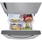 LG 33-inch, 26 cu. ft. Bottom Freezer Refrigerator with Door Cooling+ LRDCS2603S