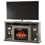 Twin-Star International Ellistone 28MM778-B523 TV Stand with Electric Fireplace