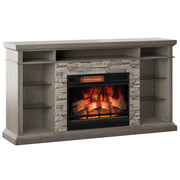 Twin-Star International Ellistone 28MM778-B523 TV Stand with Electric Fireplace