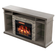 Twin-Star International Ellistone 28MM778-B523 TV Stand with Electric Fireplace