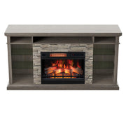 Twin-Star International Ellistone 28MM778-B523 TV Stand with Electric Fireplace