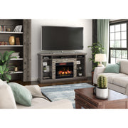 Twin-Star International Ellistone 28MM778-B523 TV Stand with Electric Fireplace