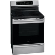 Frigidaire Gallery 30-inch Freestanding Induction Range with True Convection Technology GCRI3058AF