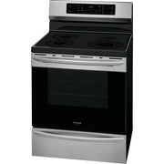 Frigidaire Gallery 30-inch Freestanding Induction Range with True Convection Technology GCRI3058AF