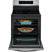 Frigidaire Gallery 30-inch Freestanding Induction Range with True Convection Technology GCRI3058AF