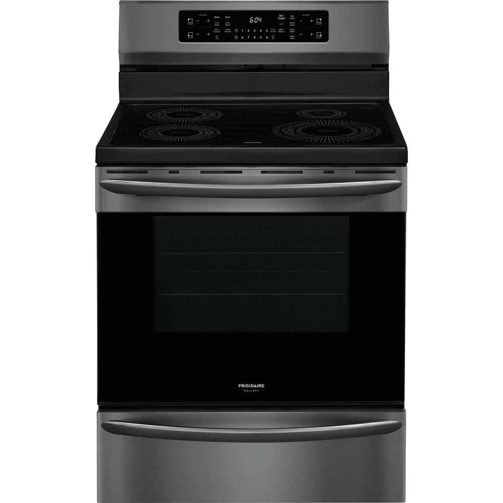 Frigidaire Gallery 30-inch Freestanding Induction Range with True Convection Technology GCRI3058AD