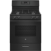 GE 30-inch Freestanding Gas Range with Precise Simmer Burner JGBS61DPBB