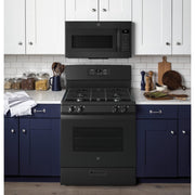 GE 30-inch Freestanding Gas Range with Precise Simmer Burner JGBS61DPBB