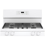 GE 30-inch Freestanding Gas Range with Precise Simmer Burner JGBS61DPWW