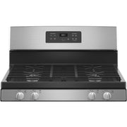 GE 30-inch Freestanding Gas Range with Precise Simmer Burner JGBS61RPSS