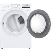 LG 7.4 cu.ft. Gas Dryer with SmartDiagnosis™ DLG3401W