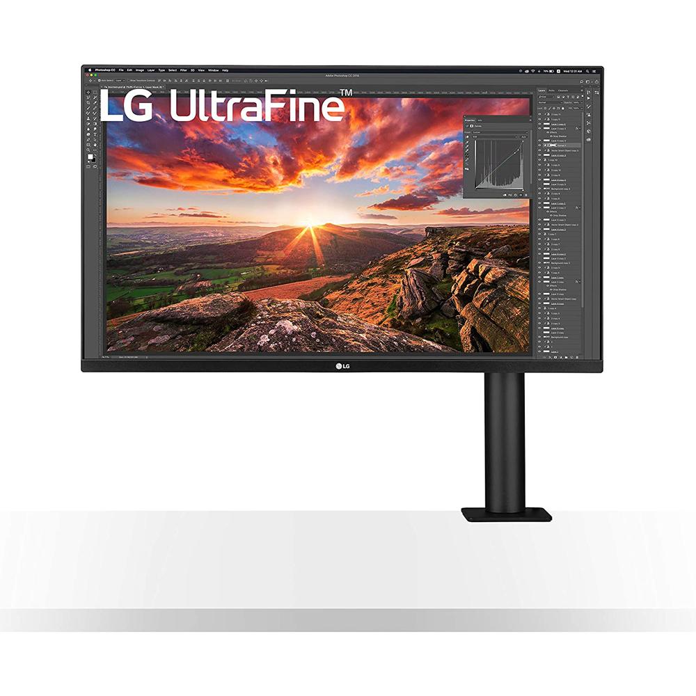 LG 32" UltraFine Display Ergo Stand UHD 4K HDR10 Monitor 32UN880-B