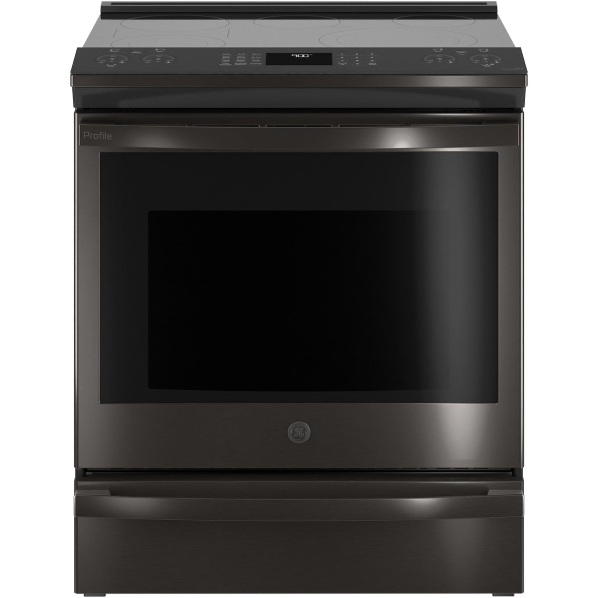GE Profile 30-inch Slide-In Electric Range with Convection PSS93BPTS
