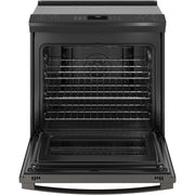 GE Profile 30-inch Slide-In Electric Range with Convection PSS93BPTS