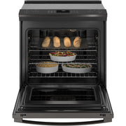 GE Profile 30-inch Slide-In Electric Range with Convection PSS93BPTS