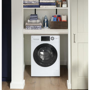 GE All-in-One Electric Laundry Center with Condenser GFQ14ESSNWW